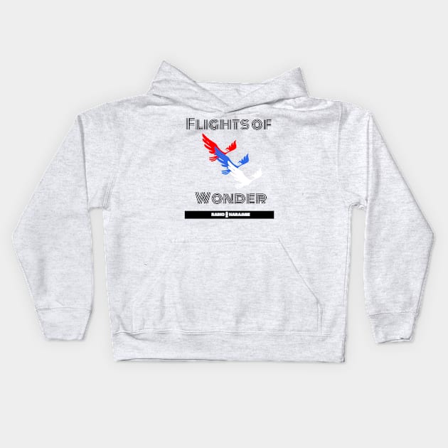 Flights of Wonder Kids Hoodie by RadioHarambe